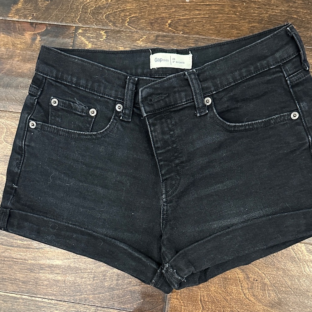 GAP Women's Dark Denim Jean Shorts